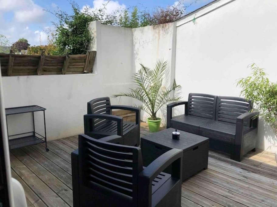 Maison De Ville Conviviale Avec Terrasse Lanester Exterior photo